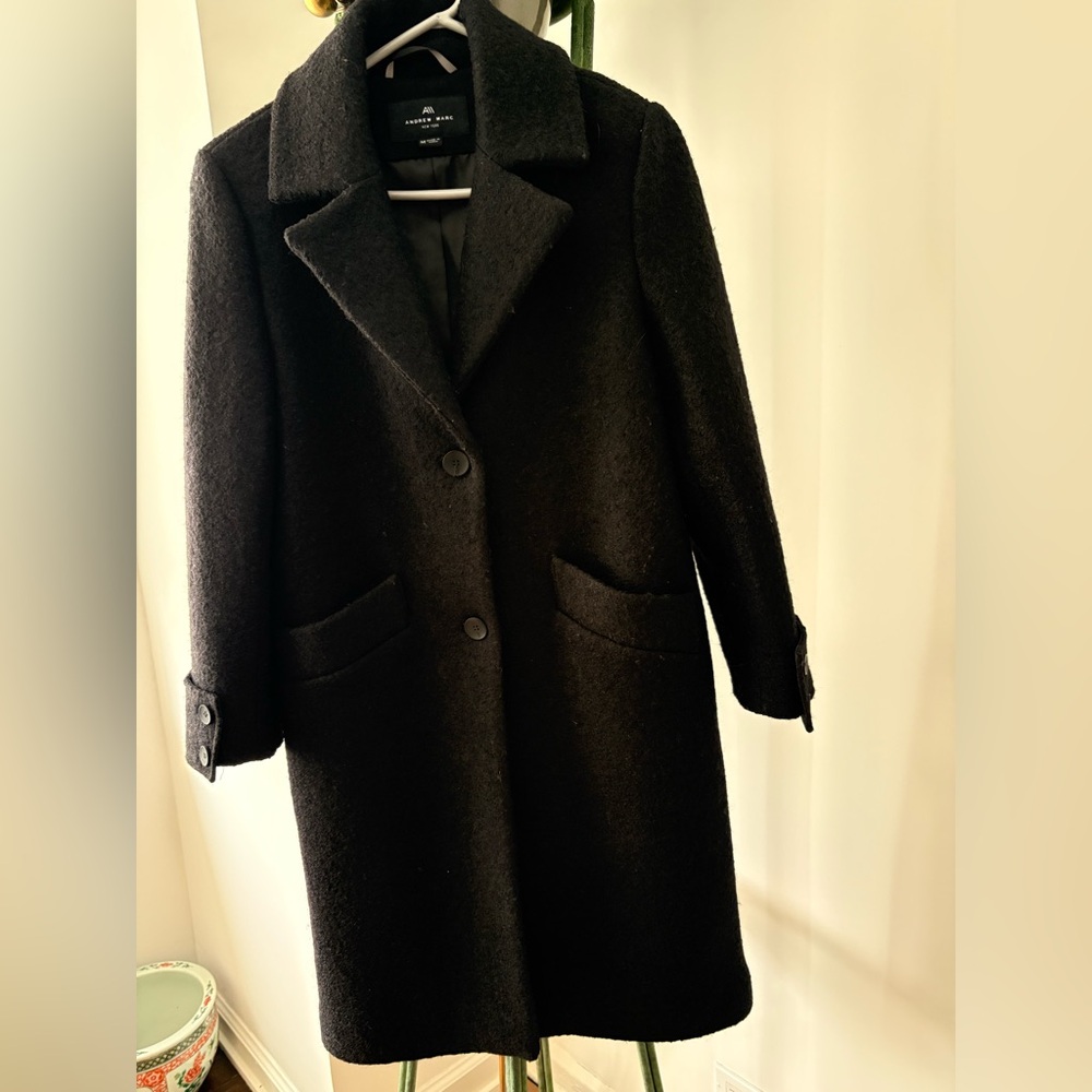 Andrew Marc Black  Coat